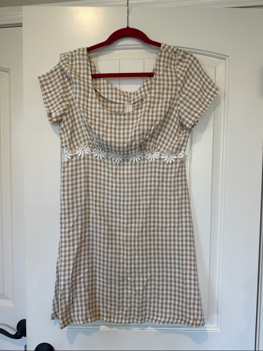 90s gingham dress BLONDIE and ME size large